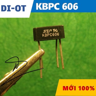 Diot kbpc606 diode cầu mới 100% / 6a /600v