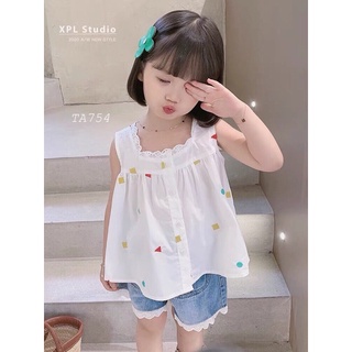 Set áo đũi kèm quần jean mềm