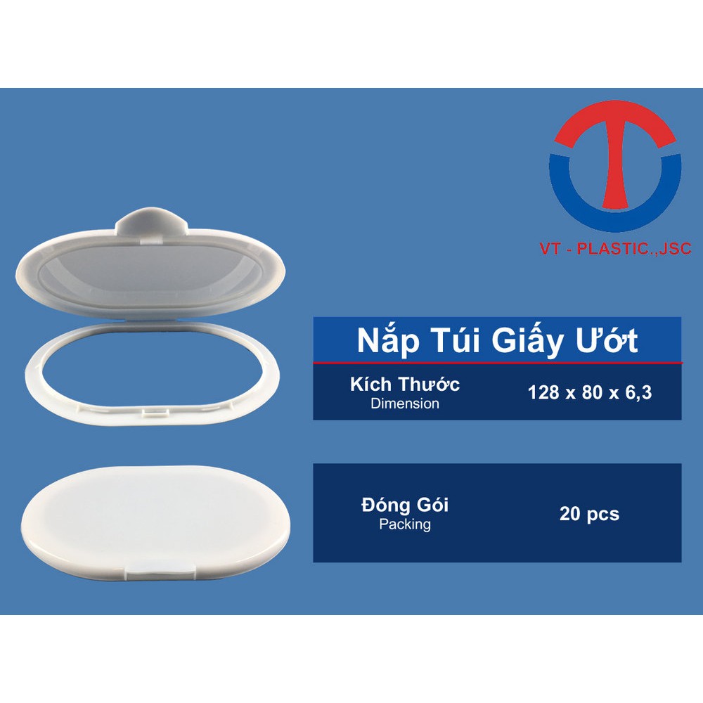 COMBO 30 NẮP TÚI GIẤY ƯỚT