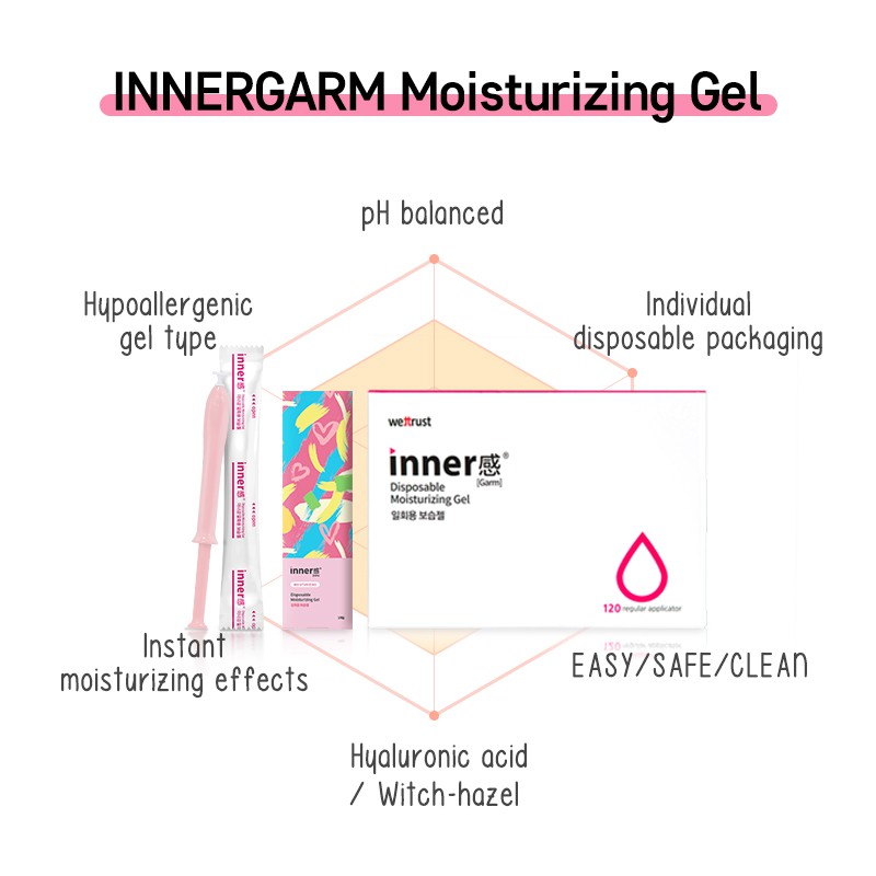 Gel phụ khoa dưỡng ẩm tái tạo và phục hồi da innergarm 1.7g