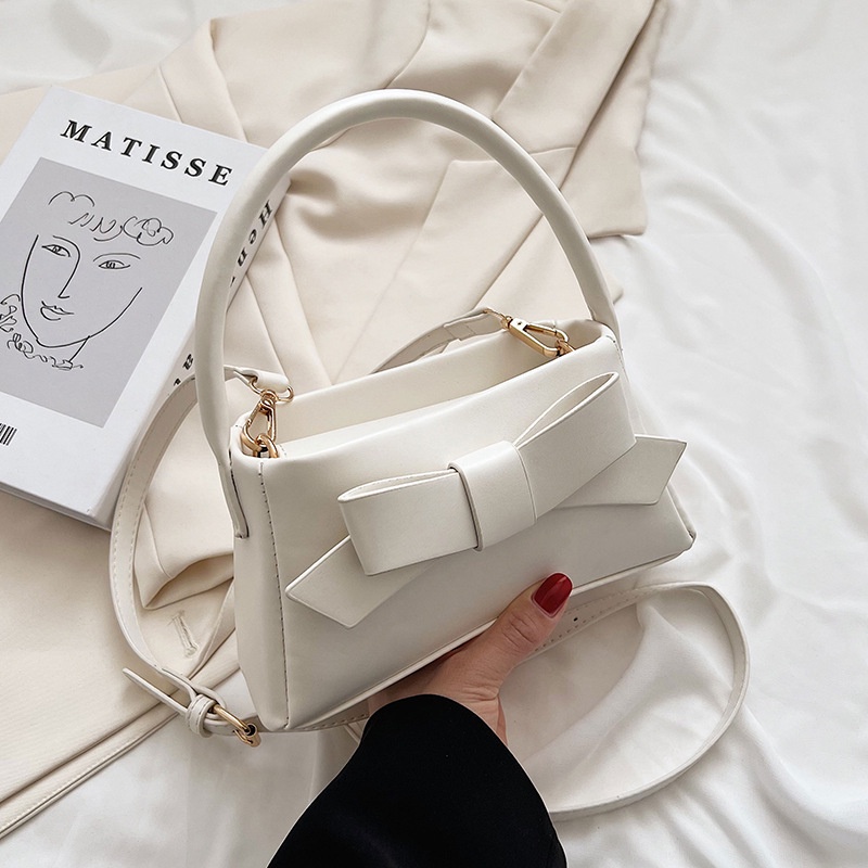 Túi Đeo Vai Đính Nơ Thời Trang Dành Cho Nữ