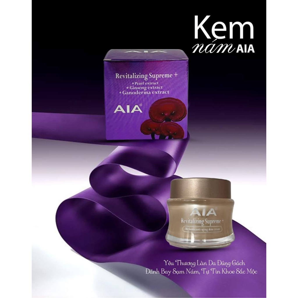 TUYỆT ĐỈNH HỒI SINH Kem Nám Giúp Ngừa Lão Hóa Da AIA 10G