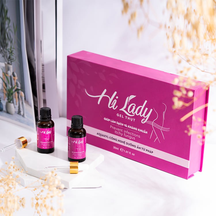 Combo bộ 3 sản phẩm HI LADY ( DDVS + Gel đặt phụ khoa + Xịt phụ khoa )