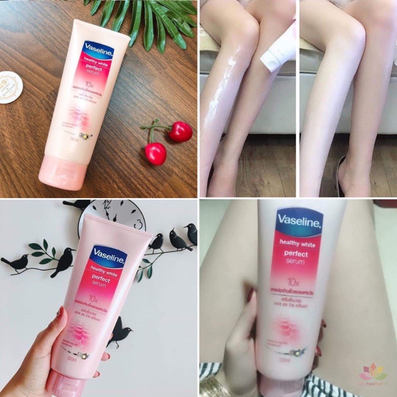 ✅ [CHÍNH HÃNG] Vaseline Healthy White Perfect Serum 10X, 320ml 🍋 [CHANH XẢ] 🍋 | BigBuy360 - bigbuy360.vn