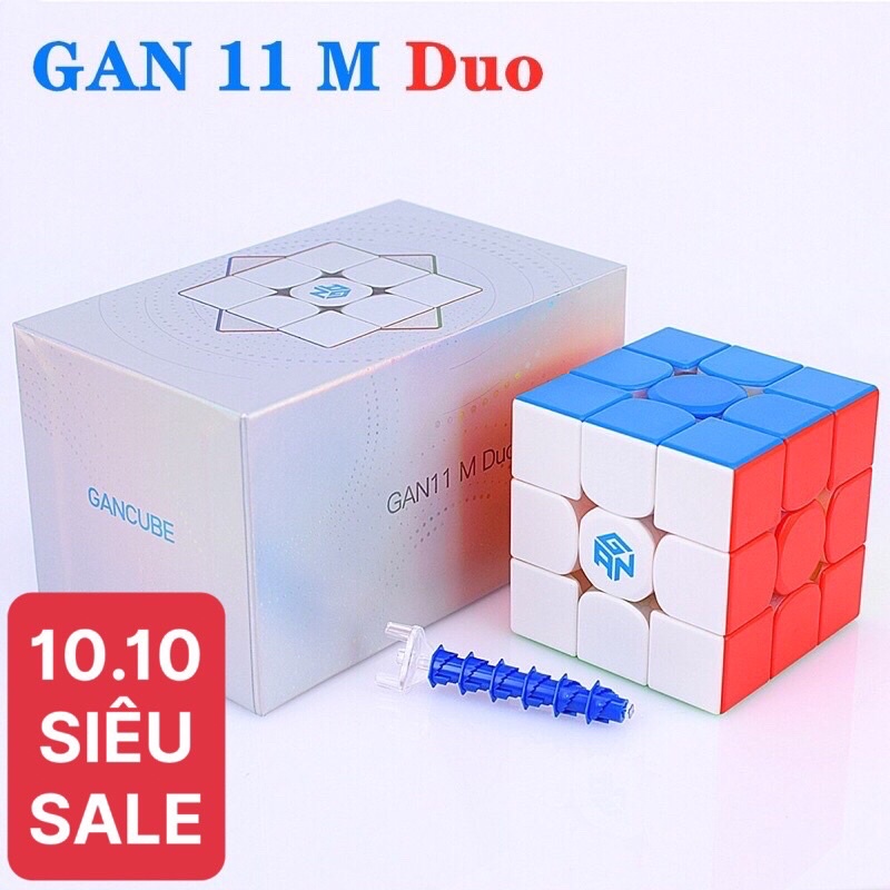 Rubik 3x3 Gan 11 M Dou nam châm kép cao cấp - Rubik Ocean