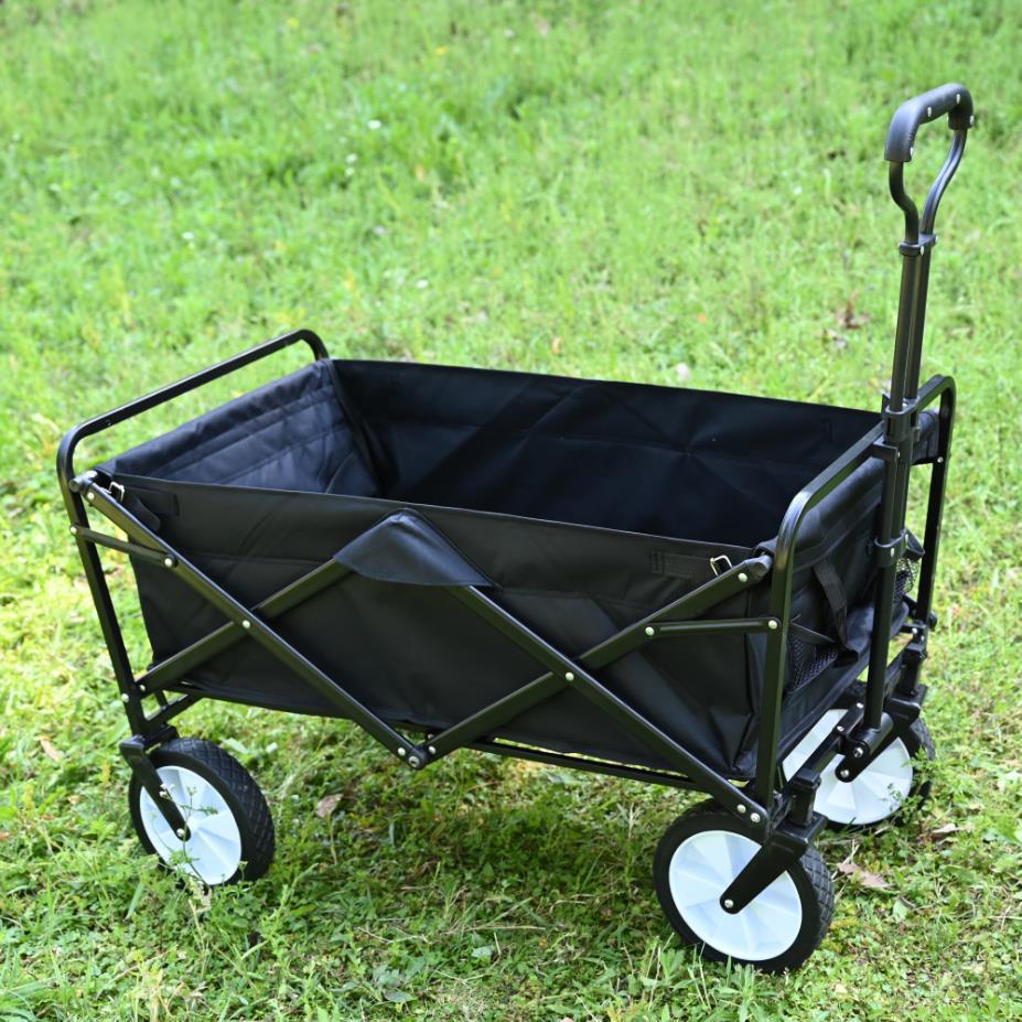 xe đẩy du lịch gấp gọn ĐA NĂNG, xe kéo cắm trại du lịch thông minh - gấp bốn bánh điện di động bằng vải Oxford ngoài trời Nitrogen071