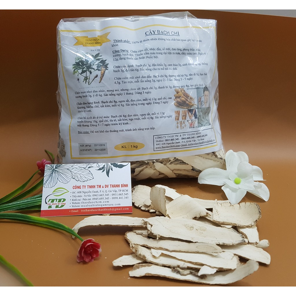 Bạch Chỉ 100g_Hàng Công Ty Đảm Bảo Chất Lượng