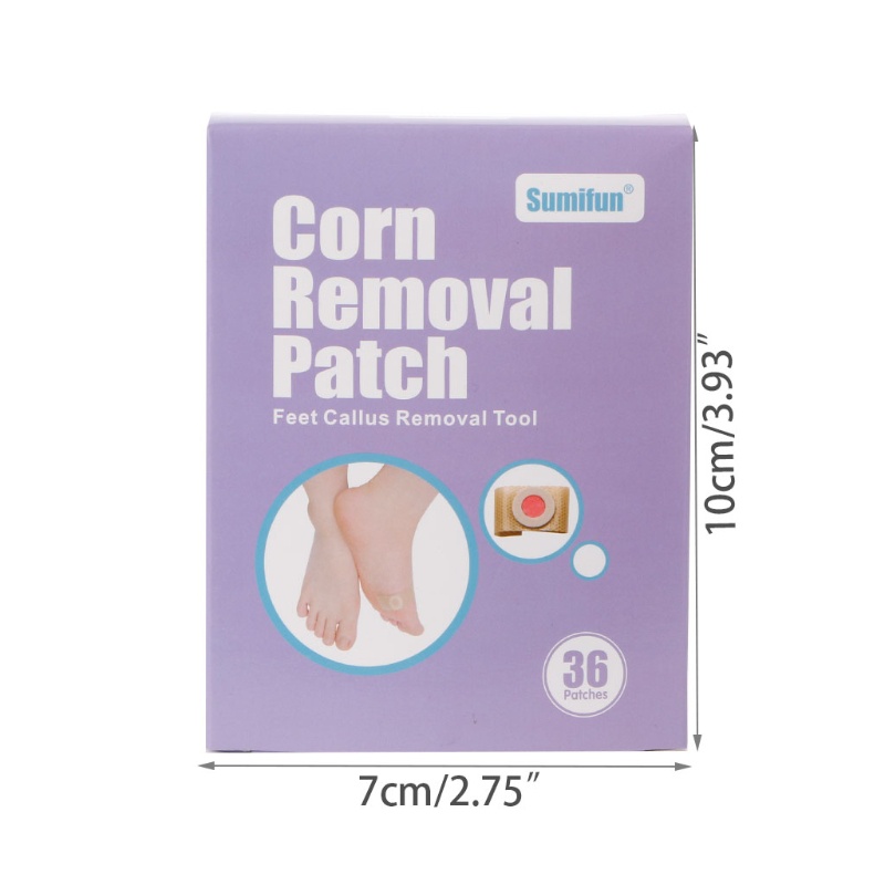 1 Hộp 36 Miếng Dán Tẩy Tế Bào Chết Cho Bàn Chân YOUYO