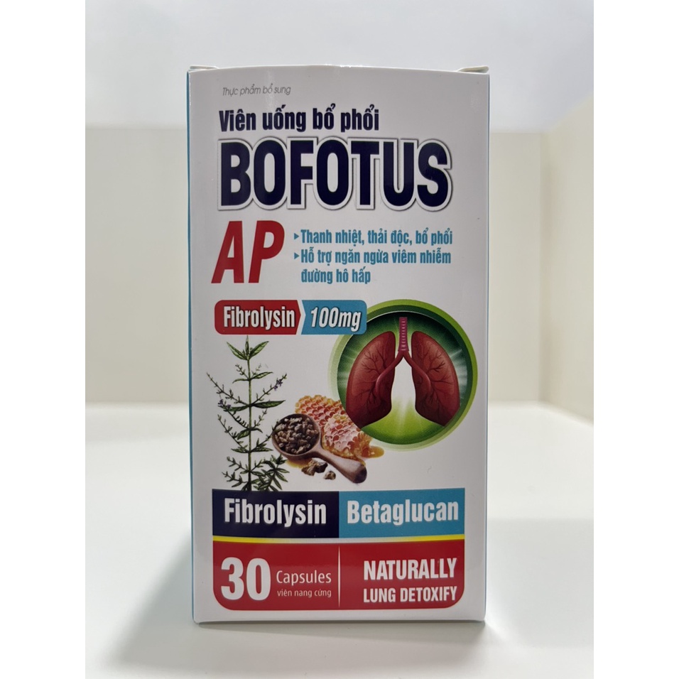 Viên uống Bổ Phổi Bofotus hộp 30 viên