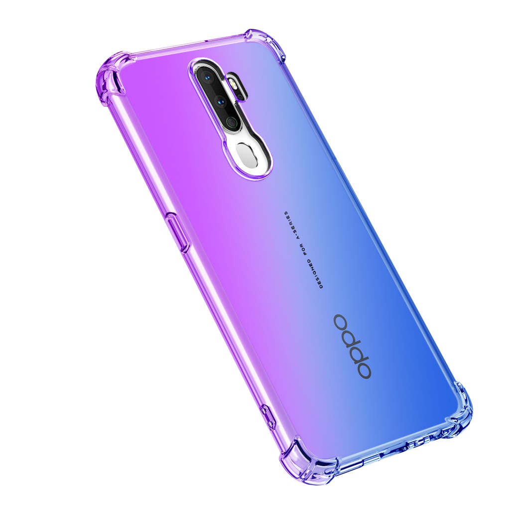 Ốp lưng Oppo A5 2020 / A9 2020 / Oppo A57 4G / Opo A76 dẻo đa sắc lồi 4 góc thời trang cao cấp