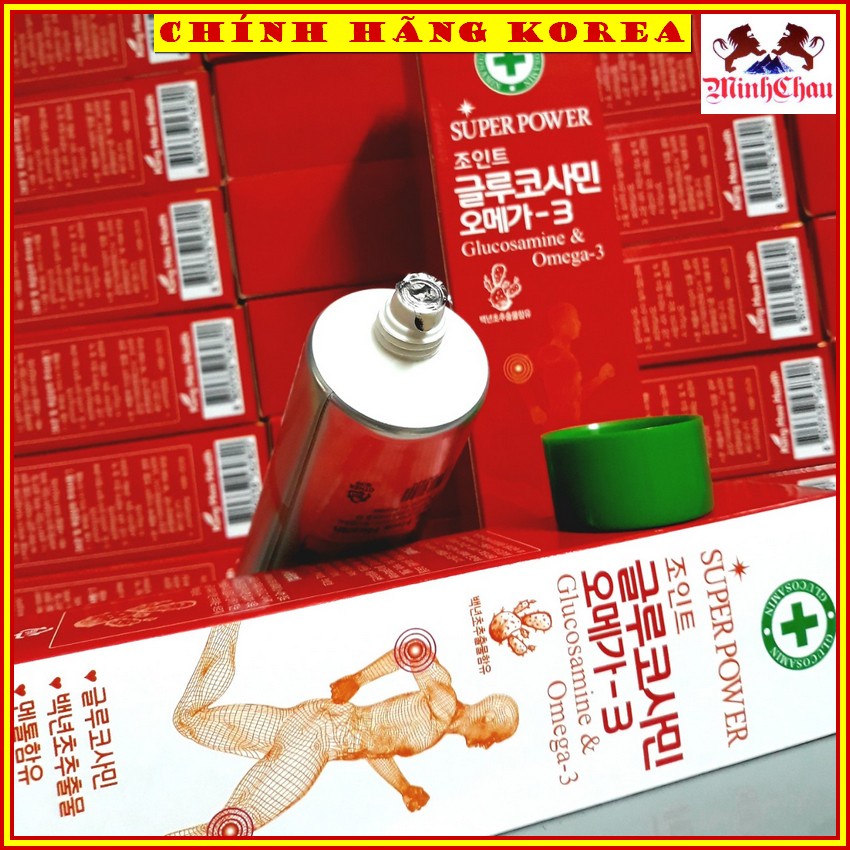 Dầu Lạnh Hàn Quốc Omega3 Cao Cấp Hộp 165ml - Dầu Lạnh Xoa Bóp Glucosamine Hỗ Trợ Giảm Đau - minhchau