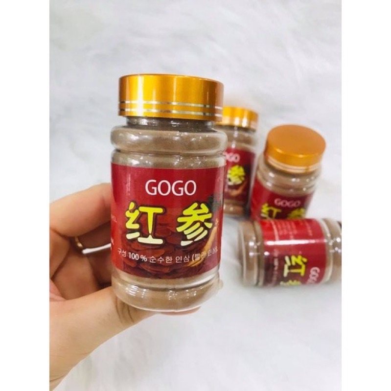Hồng Sâm Bột GOGO Cấy Trắng, Mềm Mịn Da