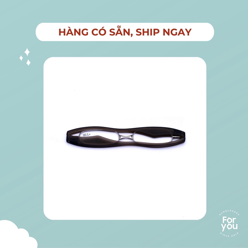 Kính Lão cho người lớn tuổi gập gọn tiện lợi từ 0.5-4 độ 4U - Kính viễn.