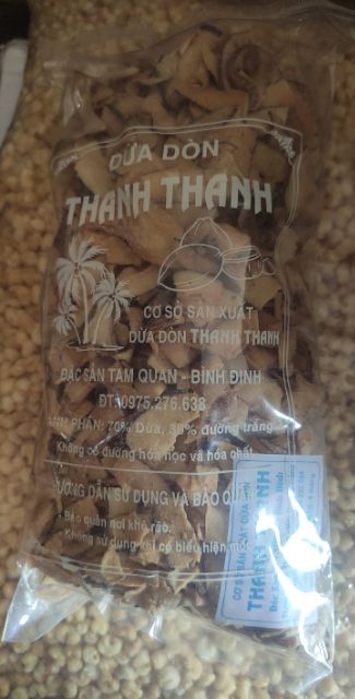 500gram Dừa sấy khô Bến Tre