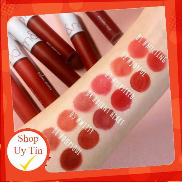 [FREESHIP] - [CHÍNH HÃNG] - Son kem lì cực nhẹ môi Romand Zero Velvet Tint 5.5g