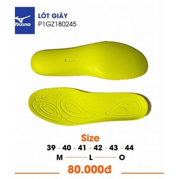 [CHÍNH HÃNG] Lót giày Mizuno