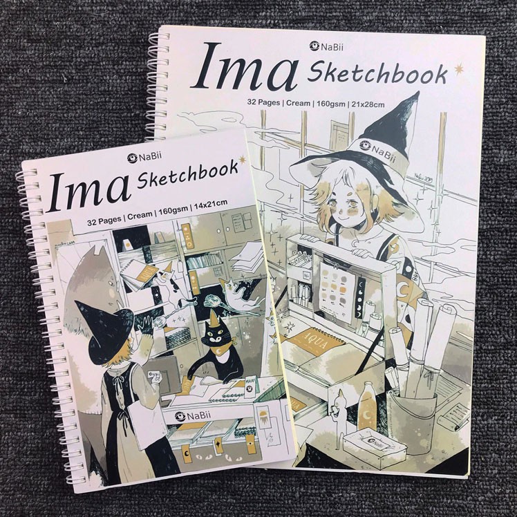 Sổ Vẽ NaBii IMA Sketchbook - 160gr