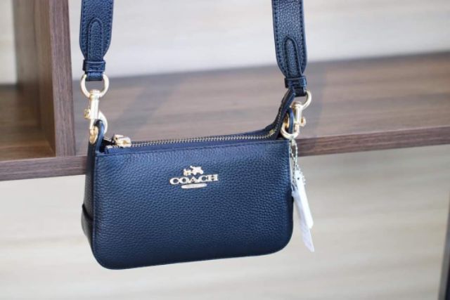 💢COACH PEBBLE LEATHER JES CROSSBODY 💢
 - F78754 - SIZE MINI