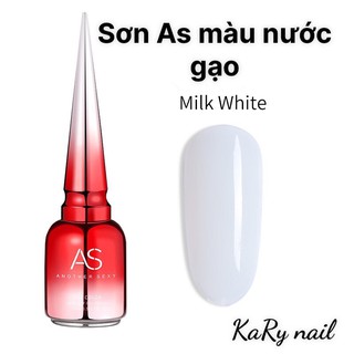 Sơn As nắp nhọn màu trắng nước gạo
