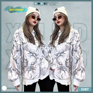Áo Khoác Hoodie Rằn Ri Nam Nữ Nỉ Bông 3D Hàng QC Khoác Nỉ Bông Rằn Ri Hàng Unisex RẰN RI - AK3397