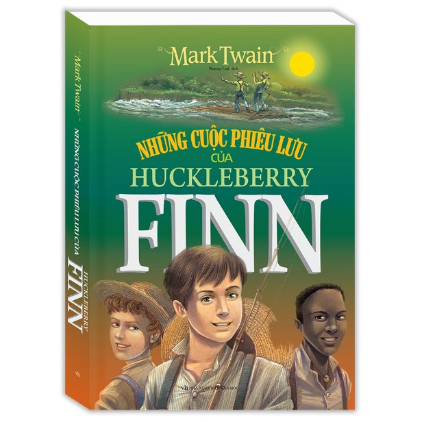 Sách - Những cuộc phiêu lưu của Huckleberry Finn (bìa mềm)