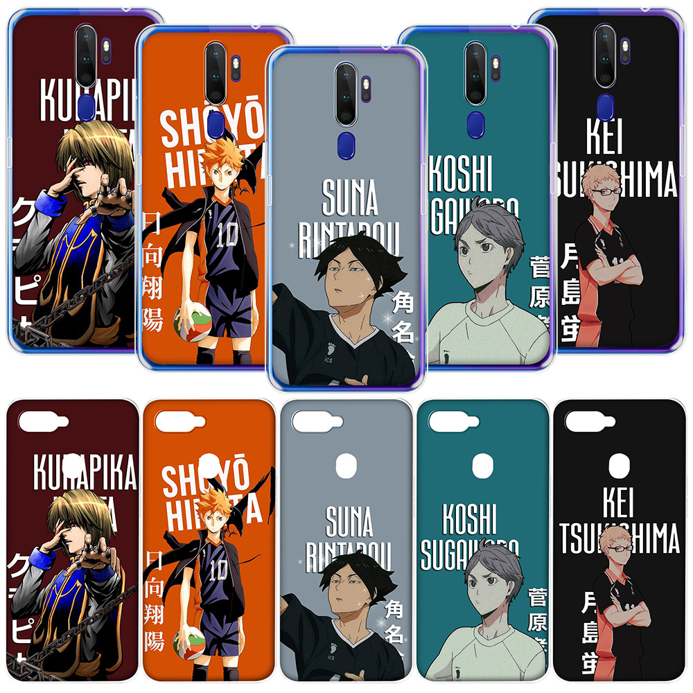 Ốp Điện Thoại Trong Suốt Hình Haikyuu karasuno Cho OPPO A8 A12 A12E A1K A31 A32 A52 A72 A92 A53 A83 A93 A1 2020 C29