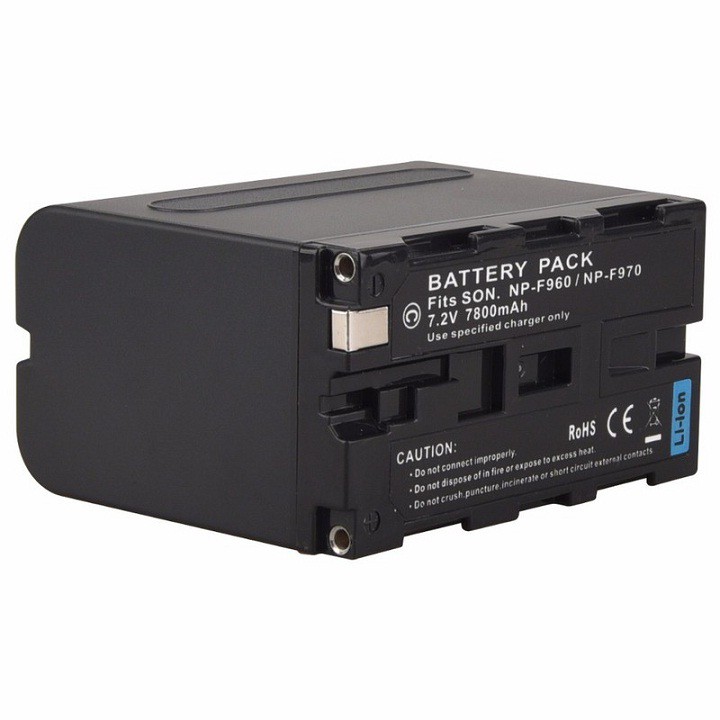 Pin dành Cho Máy Quay Phim Sony NP-F970 NP-F960 7800mAh Cao Cấp