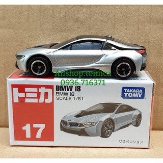 Mô hình siêu xe I8 tomica Nhật Bản Có thumbnail