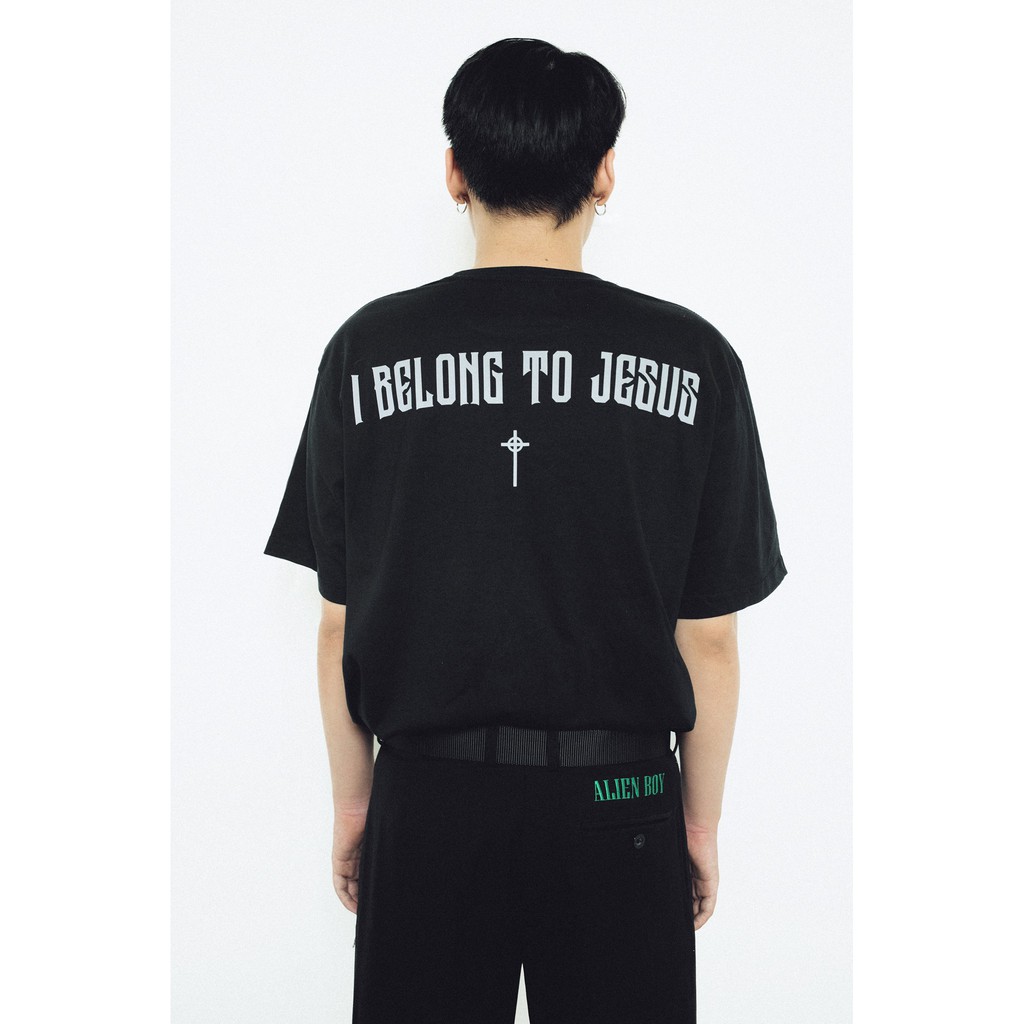 Áo thun tay lỡ loyalty, phông Unisex nam nữ Premium Cotton oversize form rộng 888 Jesus