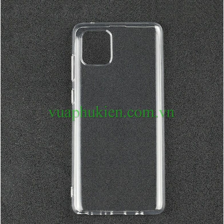Ốp lưng dẻo trong Samsung Note 10, Note 10 Plus, Note 10 Lite