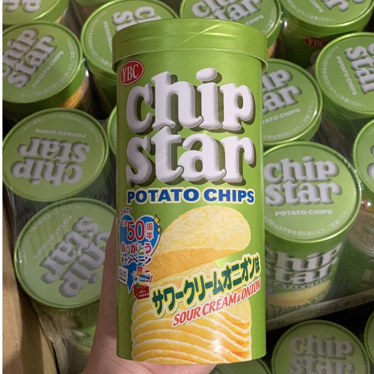 Bánh Snack Khoai Tây Chiên Chip Star YBC 50gr