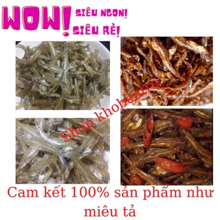 (HCM)Khô cá cơm trắng tẩm
