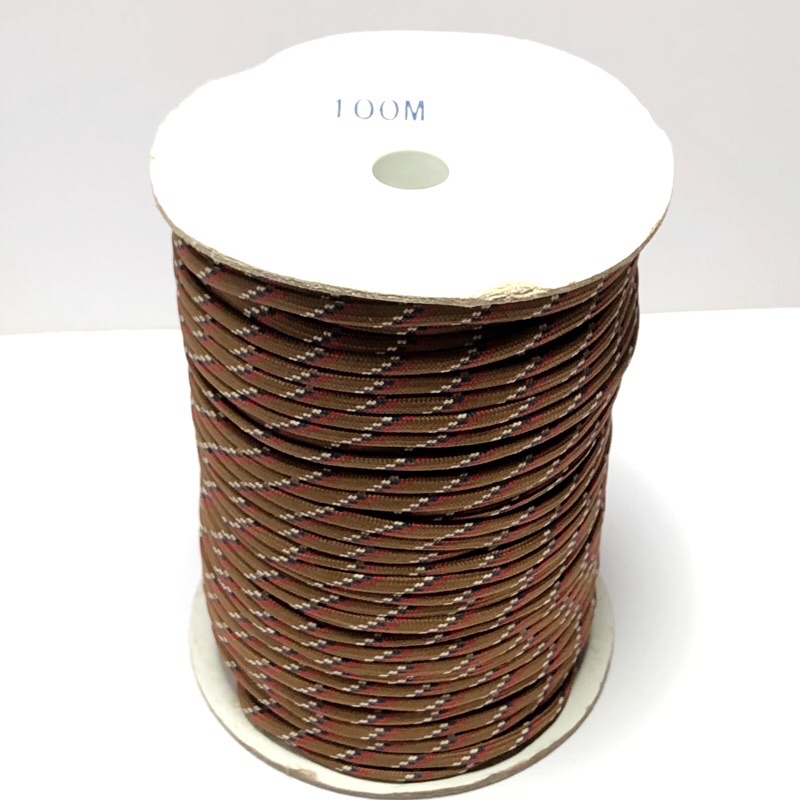 50 mét - Dây Dù 5mm oval có lõi mịn chắc dùng làm macrame, căng lều, dây phơi, trang trí, vòng tay