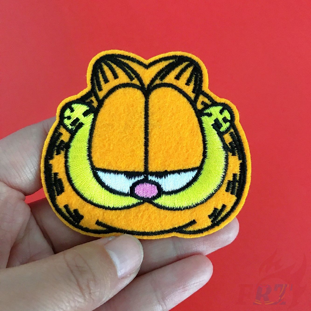 ☸ Cartoon：Garfield Patch ☸ 1Pc Cat Diy Sew On Iron On Patch（Garfield - Series 01）