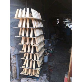 Chân gỗ sồi - chân tủ kệ tivi cao 15cm ( ship hỏa tốc)