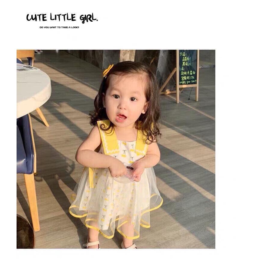 Đầm đũi giọt nước vải nhập (8-24kg)