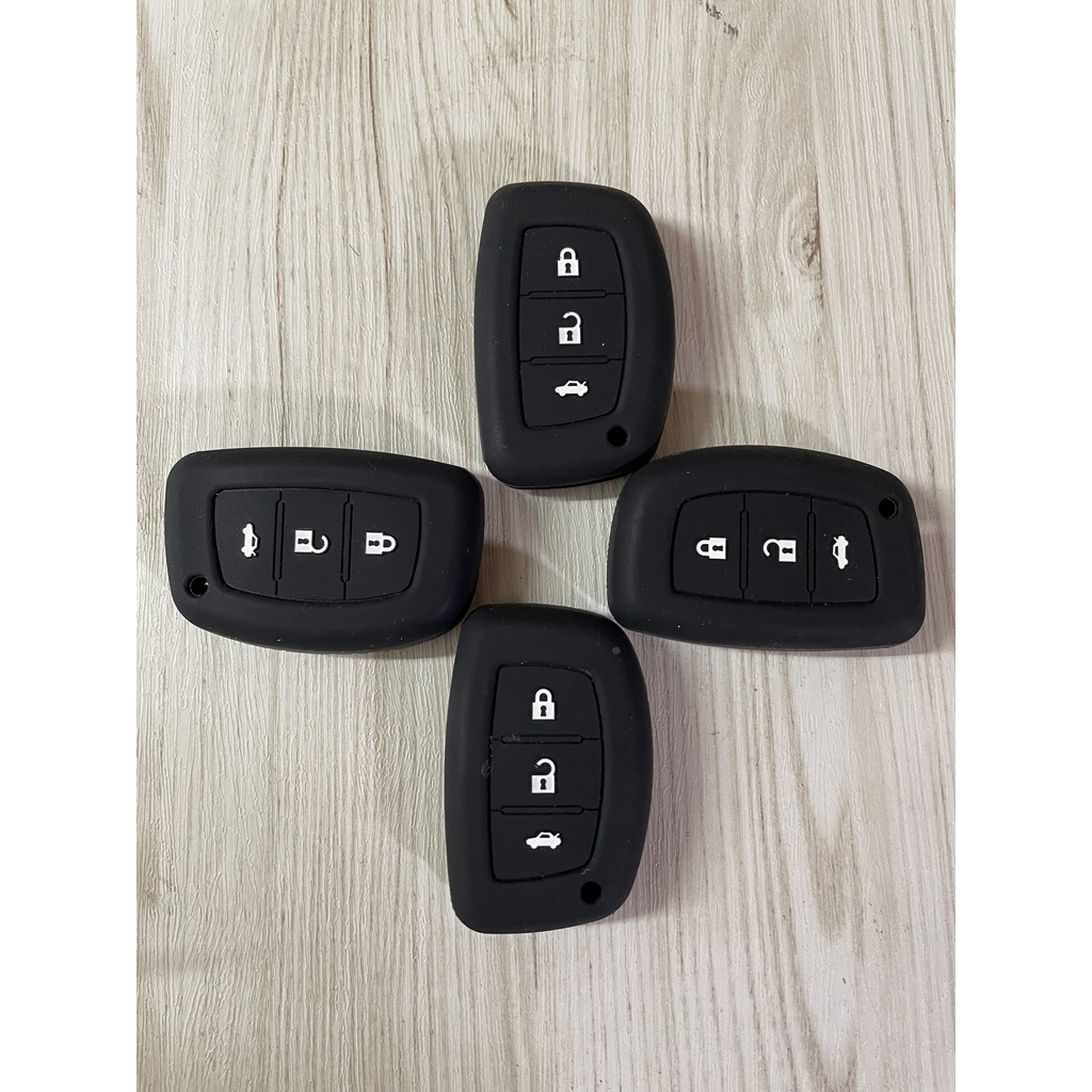 VỎ CHÌA KHÓA SILICONE XE HYUNDAI i10, i20, ELANTRA, TUCSON,..đen như hình