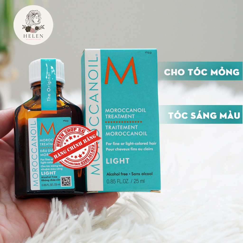 Dầu Dưỡng Tóc MOROCCANOL Treatment Light 25ML - Hàng Chính Hãng