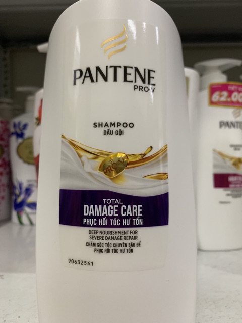 Dầu gội PANTENE việt nam Phục hồi hư tổn 650g (mầu tím)