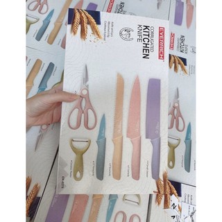 Bộ Dao Làm Bếp EVCRIERH Thông Minh Set 6 Món
