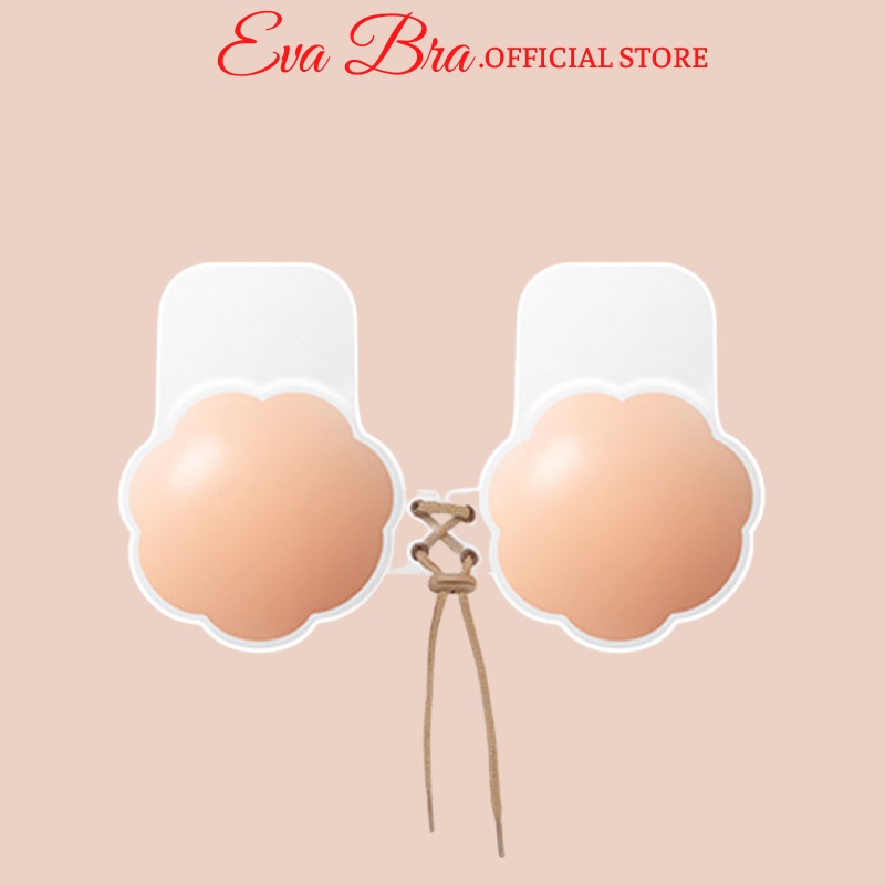 Áo Dán Ngực Eva Bra Rút Dây Tạo Khe Kéo Nâng Ngực Định Hình Vòng 1 GB6789