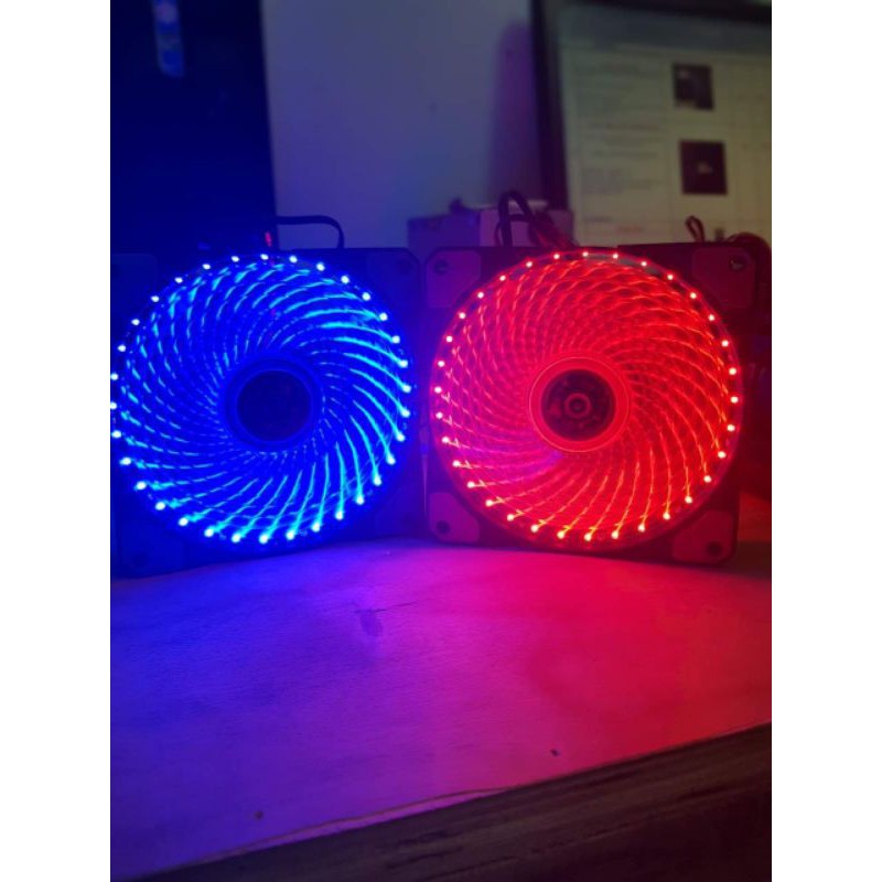 [ HÀNG XỊN ] FAN LED 12cm, 33 bóng, quạt thông gió thùng máy