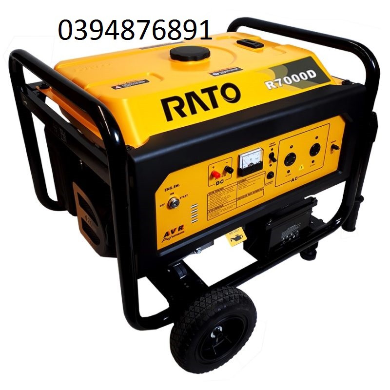 Máy Phát Điện Chạy Xăng 5.5 KVA Rato R7000EW