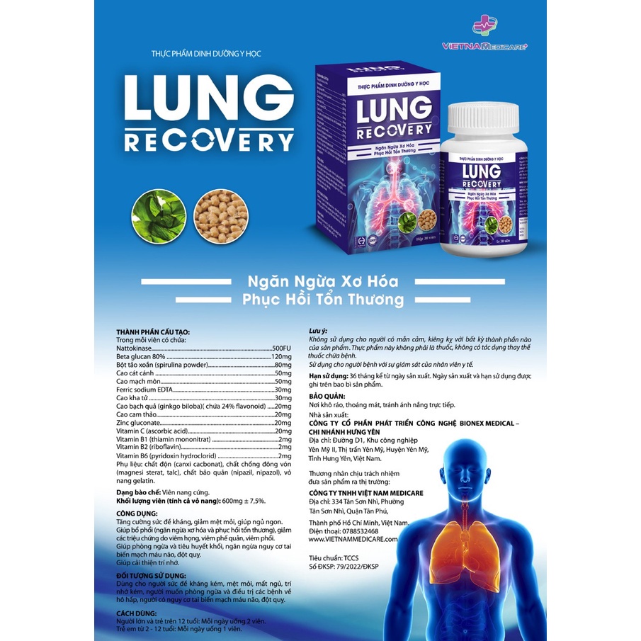 Bổ phổi LUNG RECOVERY