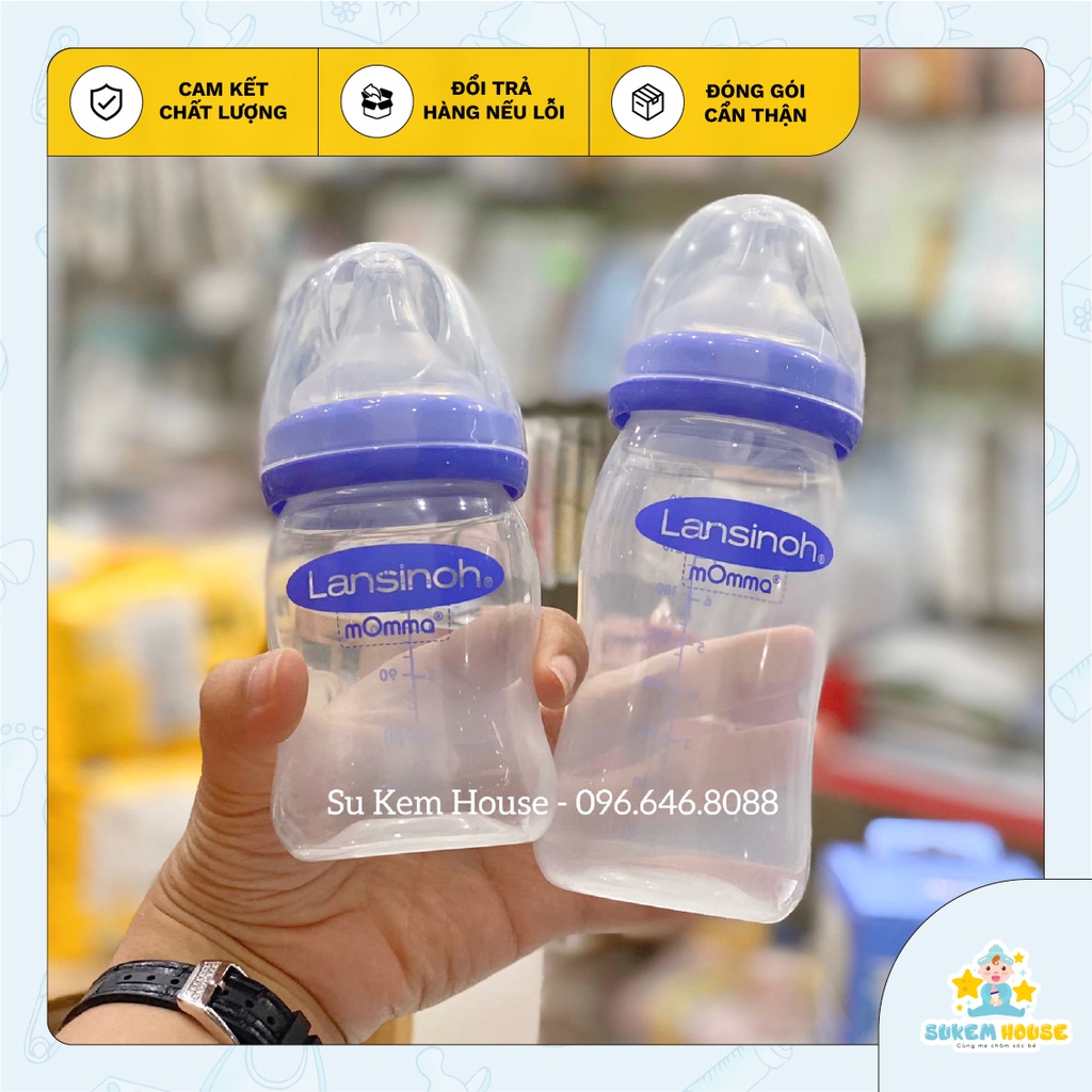 Bình sữa Lansinoh 150ml / 240ml