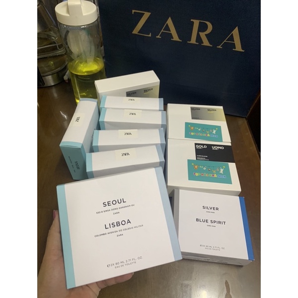 🐳SET NƯỚC HOA NAM ZARA SEOUL 532-8 VÀ SEOUL 532-8 Summer