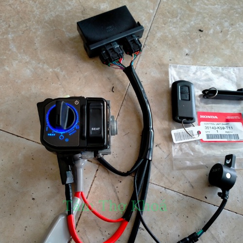 Khoá Smartkey Honda chính hãng K59 có chống dắt