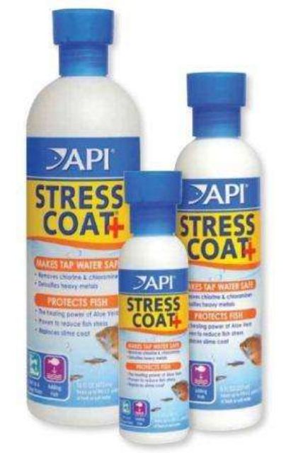 Dung dịch giảm Stress khử độc nước API STRESS COAT + Cho Cá Cảnh - Guppy Xanh
