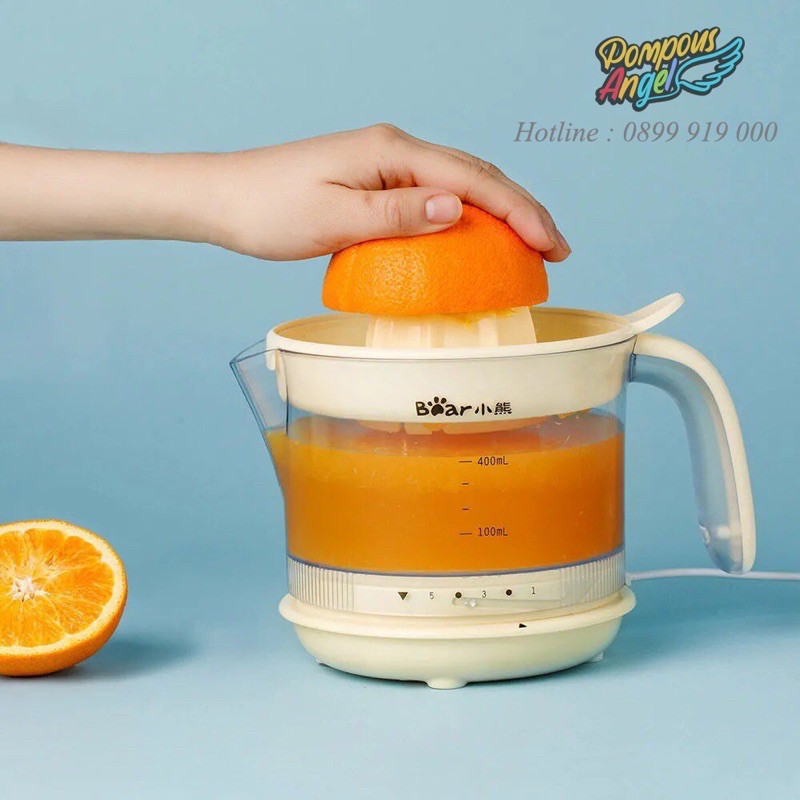 Máy vắt cam BEAR CZJ-A04B1 ,dung tích 400ml, vắt kiệt,êm, nhẹ , không bị đắng