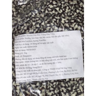 Socola Chip lẫn đen trắng  100g
